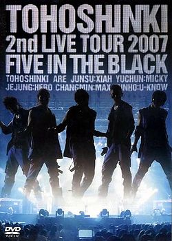 Tvxq Five In The Black Concert Dvd