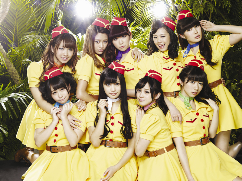 Unique girls. Группа Tokyo girls’ Style. PASSPO Band.