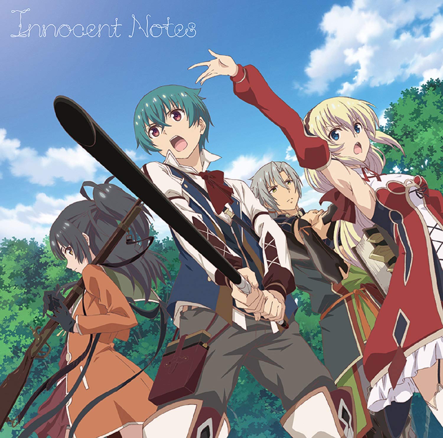 Taketatsu Ayana - Innocent Notes detail single cd watch official pv youtube lyrics kanji romaji Opening anime Grimms Notes The Animation