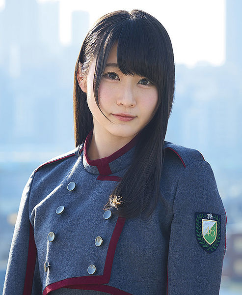 File:Keyakizaka46 Ushio Sarina - Fukyouwaon promo.jpg