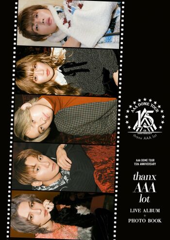 AAA Dome Tour 15th Anniversary -Thanx AAA Lot- Live Album - generasia