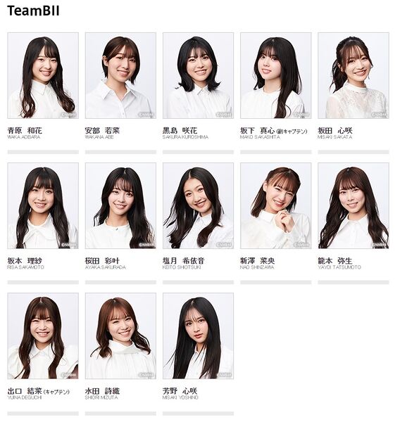 File:NMB48 Team BII 2024.jpg