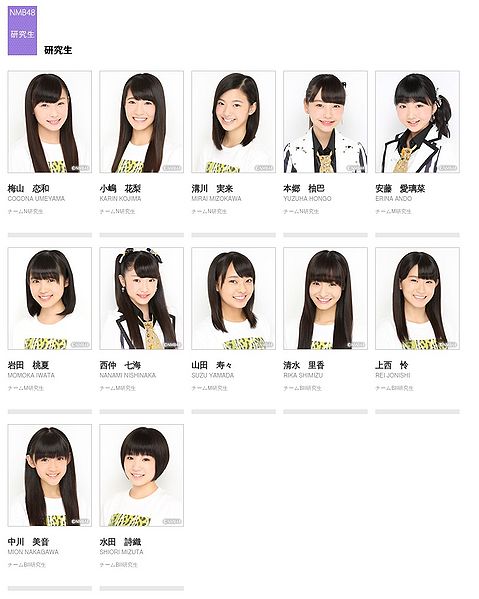 File:NMB48 Kenkyuusei 2016.jpg